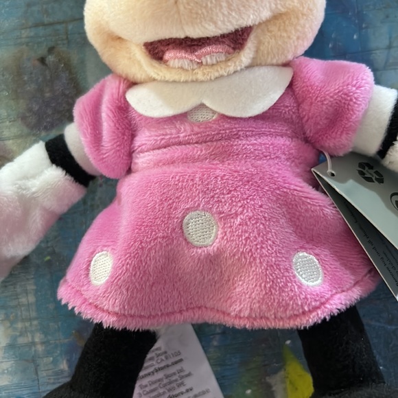 New Lot of 6 Minnie Mouse Plush Beanie Dolls - Picture 6 of 9